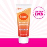 Lume Whole Body Deodorant Cream, Clean Tangerine, 2.2 OZ, thumbnail image 2 of 8