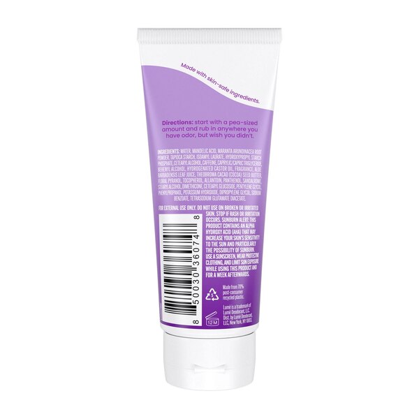 Lume Whole Body Deodorant Cream, Lavender Sage, 2.2 OZ 