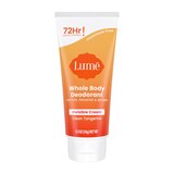 Lume Whole Body Deodorant Invisible Cream, Clean Tangerine, 0.5 OZ, thumbnail image