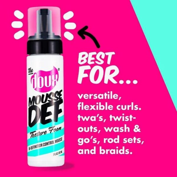 The Doux Mousse Def Texture Foam, 3.4 OZ