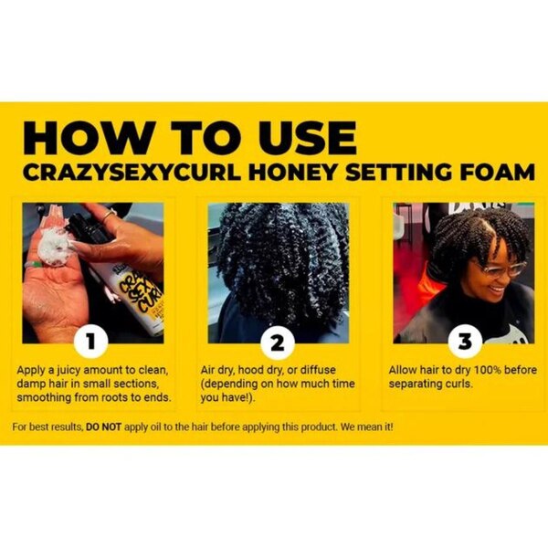 The Doux Bee Girl Super-Charged Honey Setting Foam, 3.4 OZ