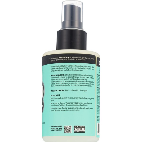 The Doux O.P.P One-Pass Press Heat Protection Spray, 4 OZ