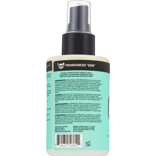 The Doux O.P.P One-Pass Press Heat Protection Spray, 4 OZ