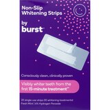 Burst Non-Slip Whitening Strips, Fresh Mint, thumbnail image