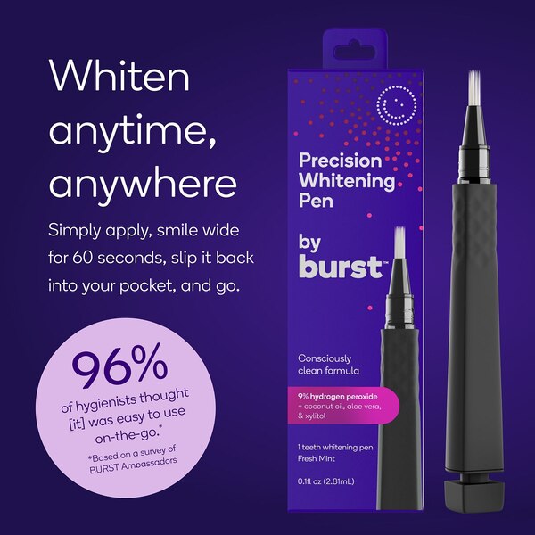 Burst Precision Whitening Pen, Fresh Mint, 1 CT