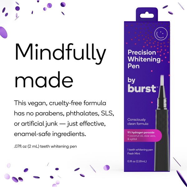 Burst Precision Whitening Pen, Fresh Mint, 1 CT