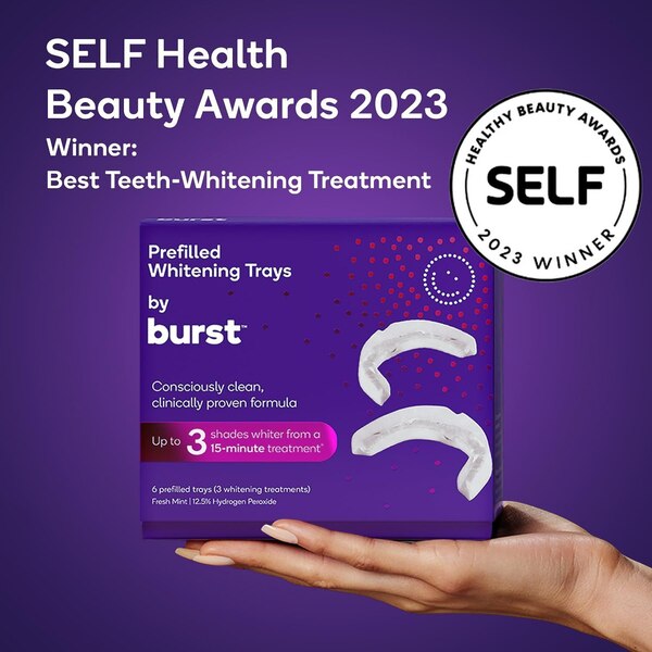 Burst Prefilled Whitening Trays, 3 Treatments