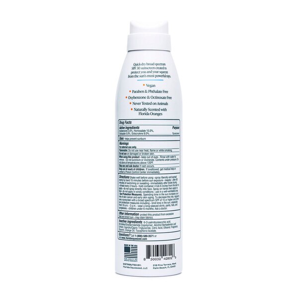 Florida Squeezed SPF 30 Spray