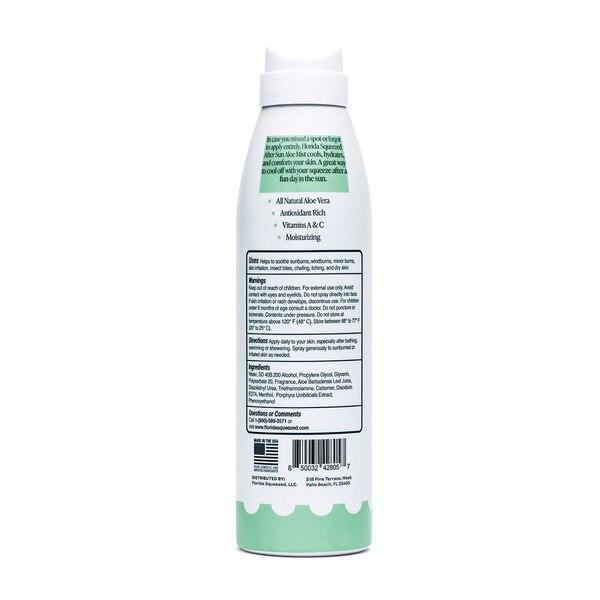 Florida Squeezed After Sun Aloe Mist