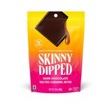 Skinny Dipped, Dark Chocolate Salted Caramel Bites, 3.17 Oz, thumbnail image