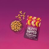 SkinnyDipped, Salty and Sweet Cinnamon Crunch Cashews, 4 oz, thumbnail image