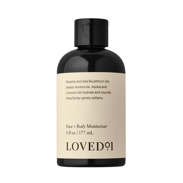 Loved01 Face & Body Moisturizer, Unscented, 6 fl oz