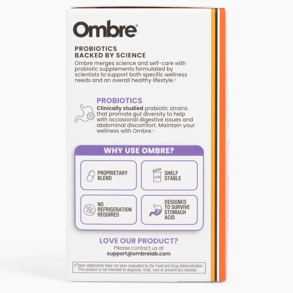 Ombre Mood Enhancer Probiotics, 30 CT