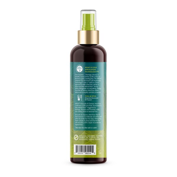 Mielle Avocado & Tamanu Anti-Frizz Slip & Seal Leave-In Conditioner, 6 OZ