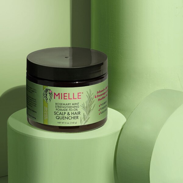 Mielle Rosemary Mint Pomade-to-Oil Scalp & Hair Quencher, 5 OZ