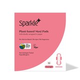 Sparkle Plant-based Maxi Pads, 10 CT, thumbnail image