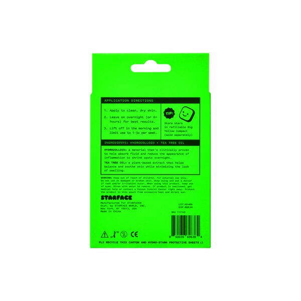 Starface Hydro-Stars + Tea Tree, 32 CT
