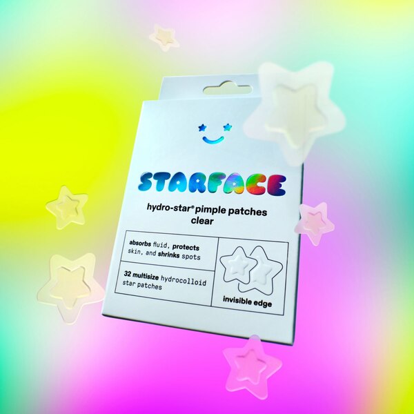 Starface Hydro-Star Pimple Patches, Clear, 32 CT