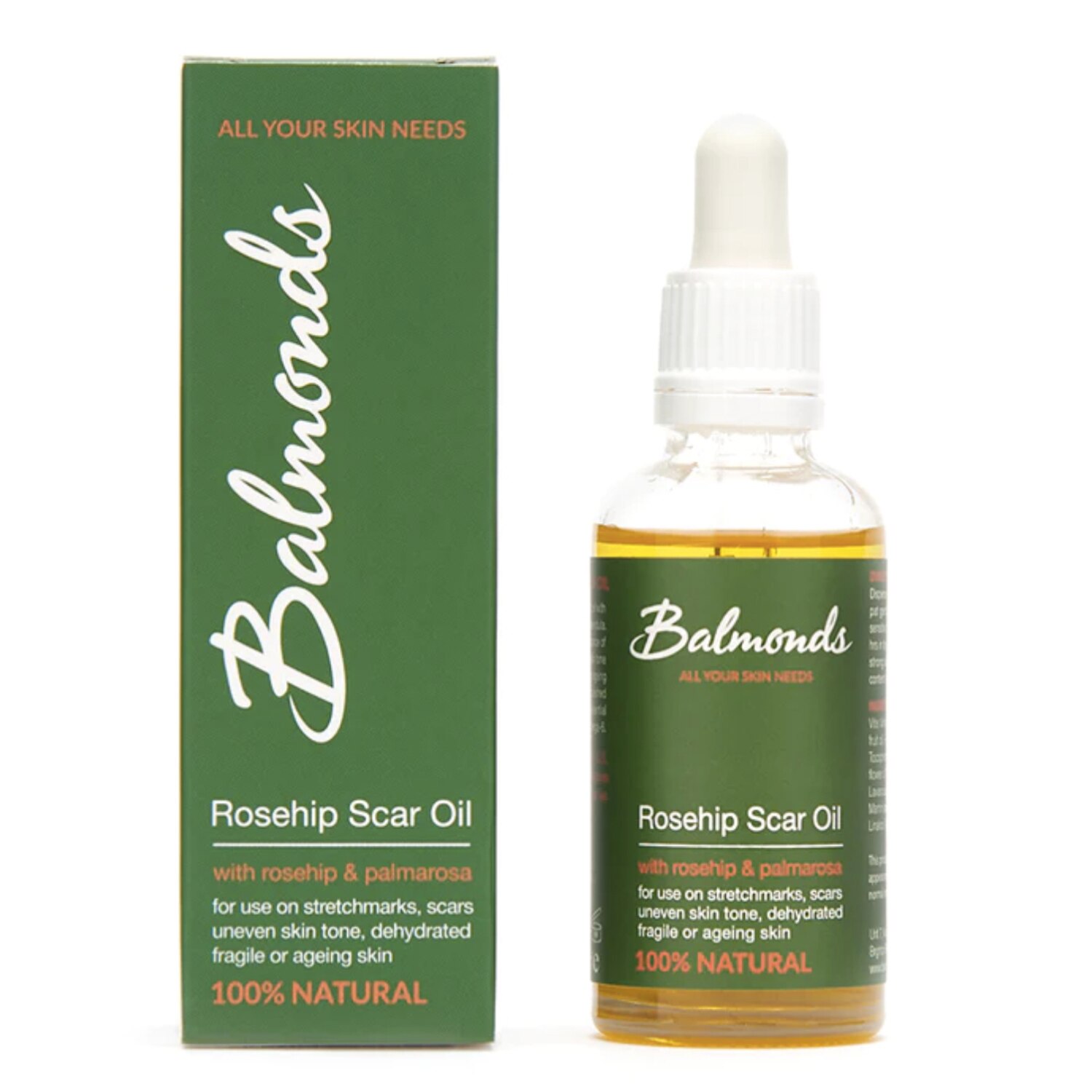 Balmonds Rosehip Scar Oil, 1.7 OZ