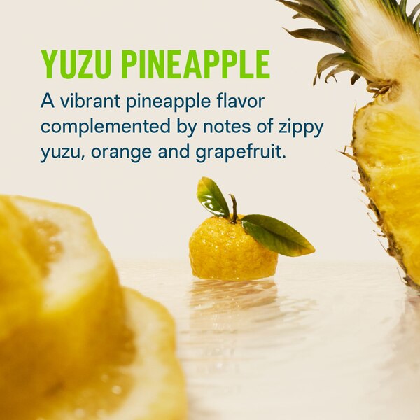 Liquid I.V. Energy Multiplier Yuzu Pineapple Stick Packs, 15 CT