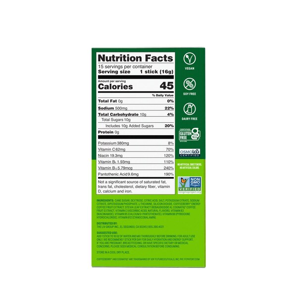 Liquid I.V. Energy Multiplier Yuzu Pineapple Stick Packs, 15 CT