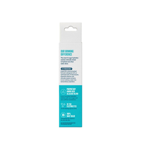 Liquid I.V. Sugar Free White Peach Hydration Multiplier Powder Packets, 3 CT