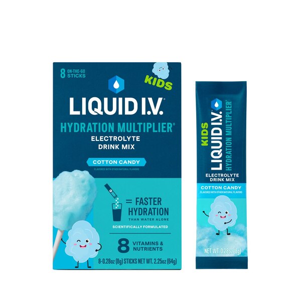 Liquid I.V. Kids Cotton Candy Stick Packs