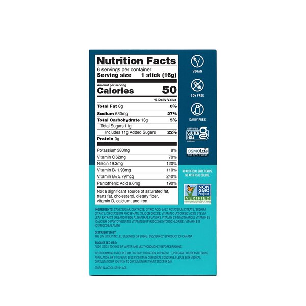 Liquid IV, Pear Hydration Multiplier Powder Packet, 3.38 Oz