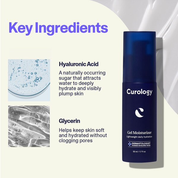 Curology Gel Moisturizer, 1.7 OZ