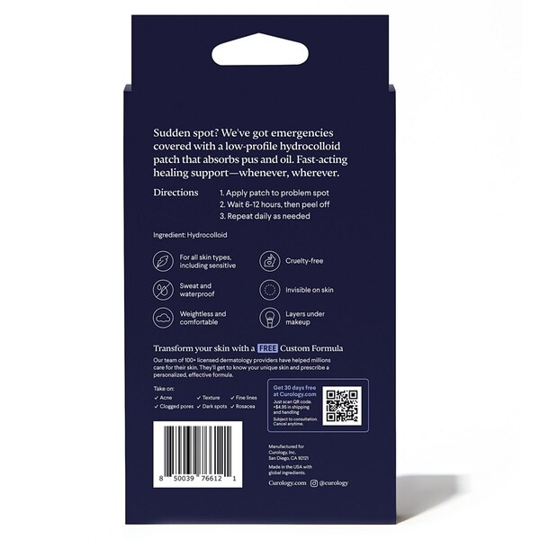 Curology Emergency Spot Patches, 40 CT