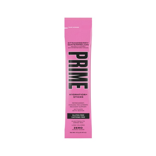 Prime Hydration Sticks, Strawberry Watermelon