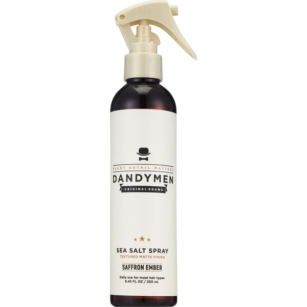 Dandymen Sea Salt Spray, Saffron Ember, 8.45 OZ