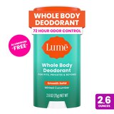 Lume Whole Body Deodorant, Minted Cucumber, 2.6 OZ , thumbnail image