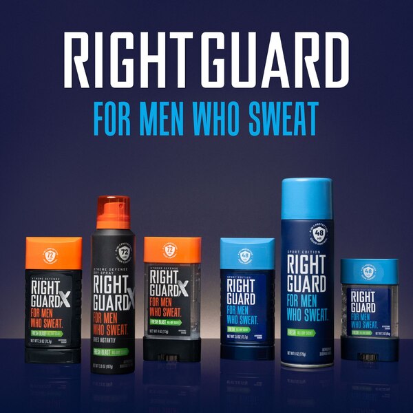 Right Guard Sport 48-Hour Antiperspirant Dry Spray, Fresh, 6 OZ