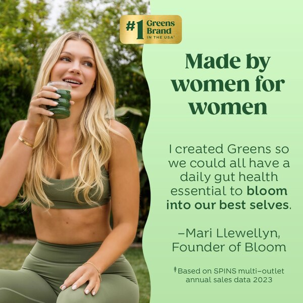 Bloom Nutrition Greens & Superfoods Powder, 25 CT