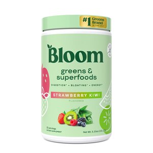 Bloom Nutrition Greens & Superfoods Powder, 25 CT, Orange Passion Fruit, Mango, Strawberry Kiwi, Berry