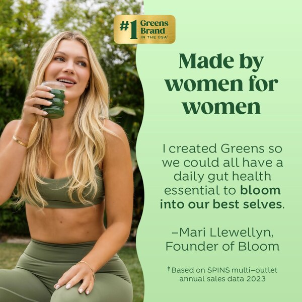 Bloom Nutrition Greens & Superfoods Powder, 25 CT