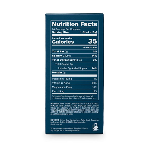DripDrop Bold Variety Pack, 20 CT