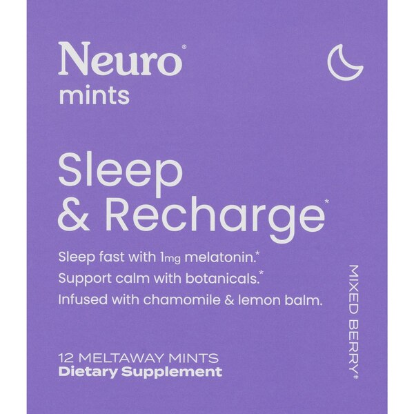 Neuro Sleep & Recharge, Regular Strength, 12 CT