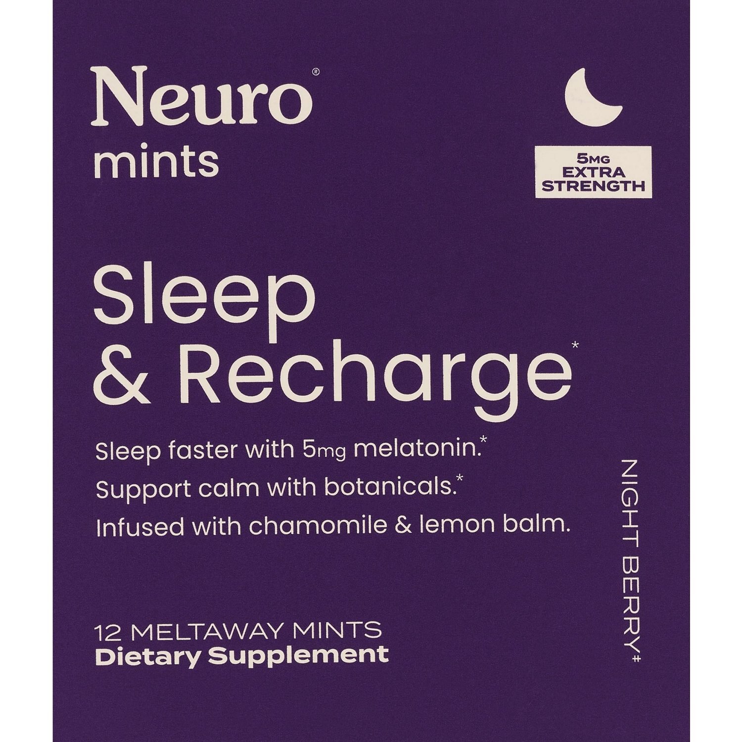 Neuro Sleep & Recharge, Extra Strength, 12 CT