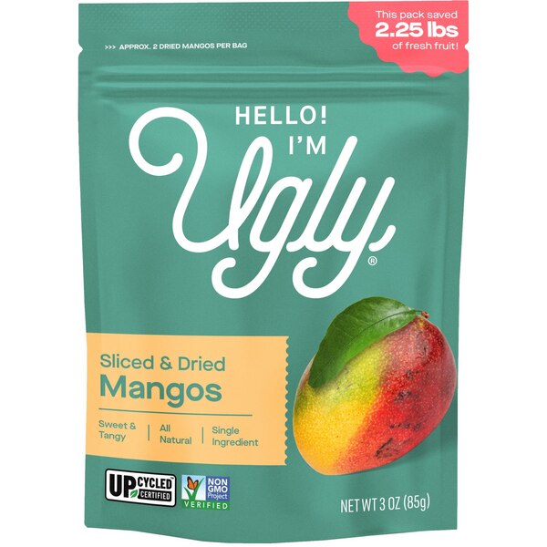 Ugly, Sliced Dried Peaches, 3 Oz