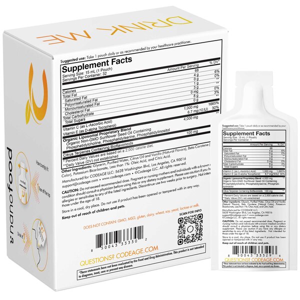 Liposomal 1000 MG of Liposomal Vitamin C, 32CT