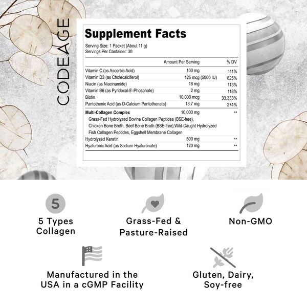 Codeage Platinum Multi Collagen, 30 CT