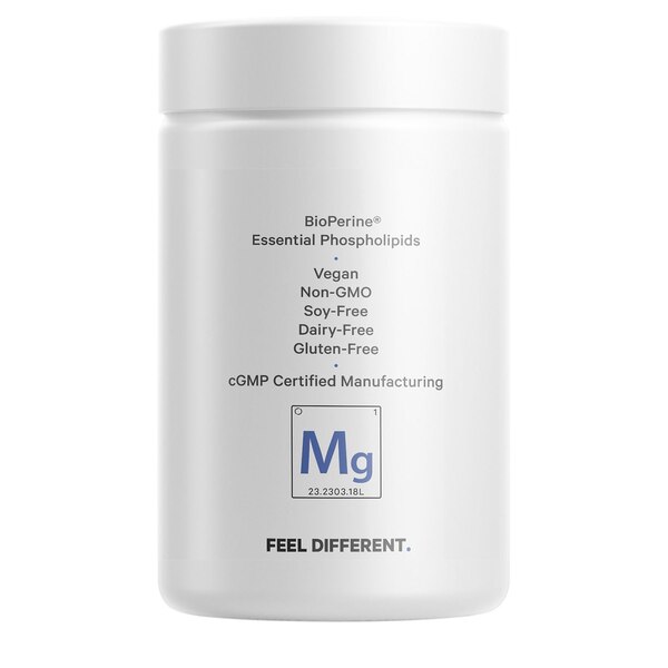 Codeage Liposomal Magnesium Bisglycinate Chelate Mineral Supplement, BioMag Phospholipids