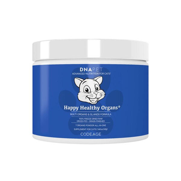 DNA PET Happy Healthy Organs for Cats, 1.48 oz