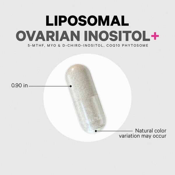 Codeage Liposomal Ovarian Inositol+ Capsules, 120 CT