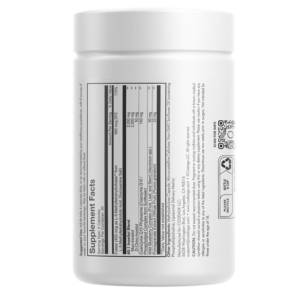 Codeage Liposomal Ovarian Inositol+ Capsules, 120 CT