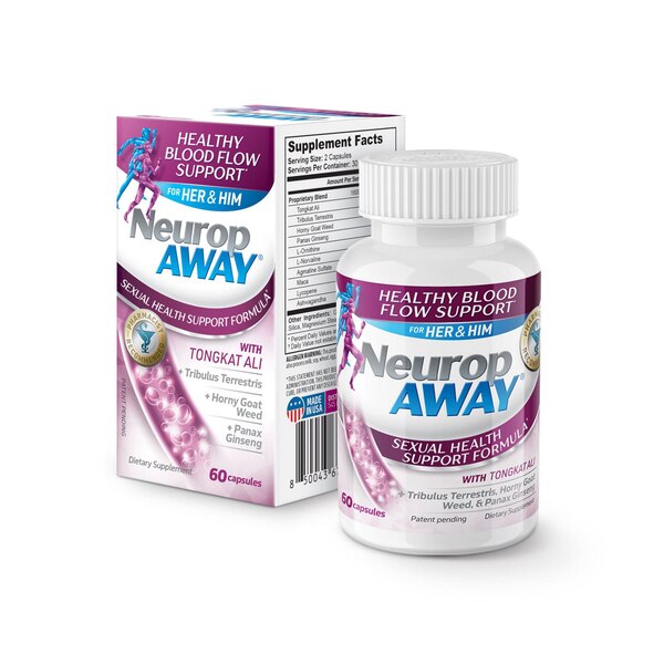 NeuropAWAY Sexual Health Support Formula, 60 CT