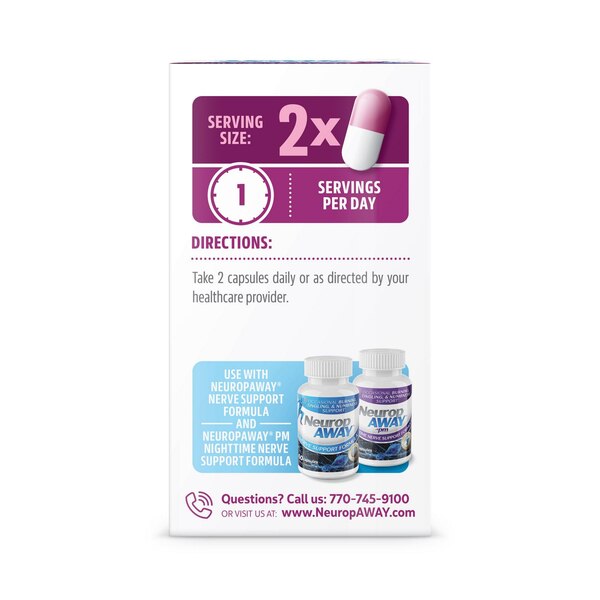 NeuropAWAY Sexual Health Support Formula, 60 CT
