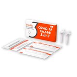iHealth COVID-19/Flu A&B 3-in-1 Home Rapid Test Kit, 2 CT, thumbnail image